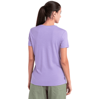 Tricou cu mânecă scurtă Icebreaker Merino 150 Tech Lite III SS Tee Hike Path Women BLACK