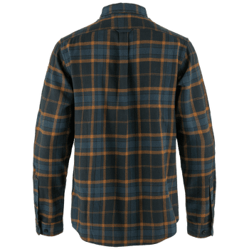 Cămașă cu mânecă lungă Fjällräven Övik Twill Shirt Men Dark Navy-Chestnut