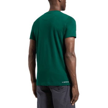 Tricou cu mânecă scurtă La Sportiva CINQUECENTO T-SHIRT Men Cypress/Chalk