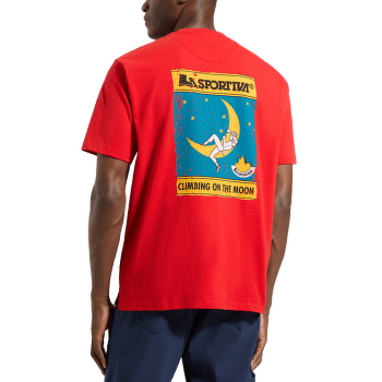 Tricou cu mânecă scurtă La Sportiva MOON CLIMB T-SHIRT Men Night Sky/Chalk