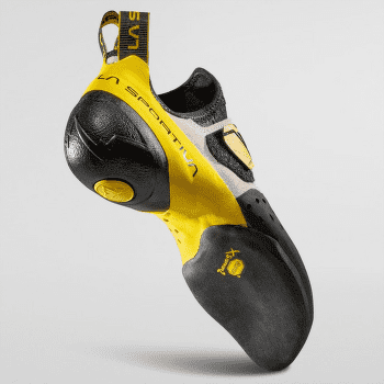 Cățărători La Sportiva Solution White/Yellow_W00Y00