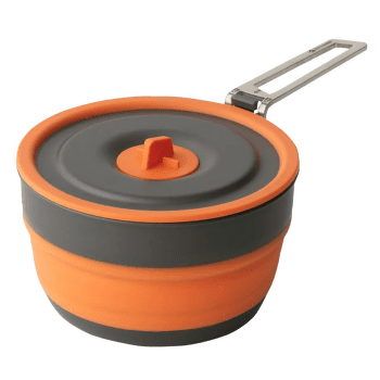 Oală Sea to Summit Frontier UL Collapsible Pot - 1L Puffins Bill Orange