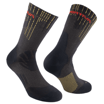 Șosete La Sportiva ENDURANCE TRAIL SOCKS Black/Yellow