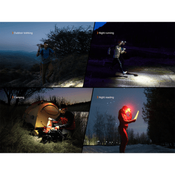 Lampă frontală Fenix Rechargeable Headlamp HL18R-T V2.0 Black