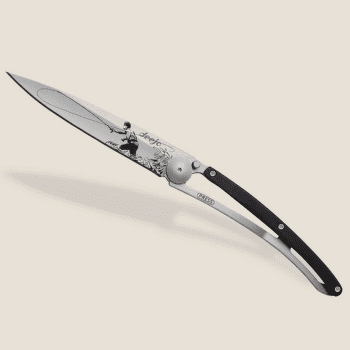 Cuțit Deejo Fly Fishing 37g, Ebony Wood