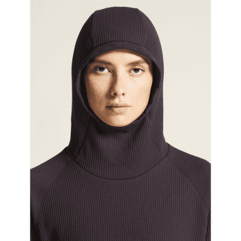 Tricou cu mânecă lungă Craft Grid Hood Women TOFU