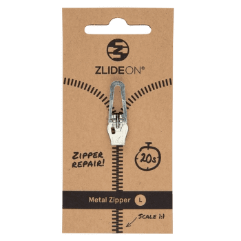 Fermoar ZlideON Repair slider for metal zipper Silver