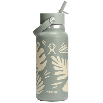 Termos Hydro Flask 32 OZ WIDE FLEX STRAW CAP 377P Botanical Bliss Agave