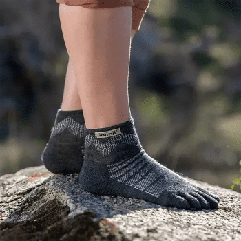 Șosete Injinji Outdoor Midweight Mini-Crew Wool GARNET