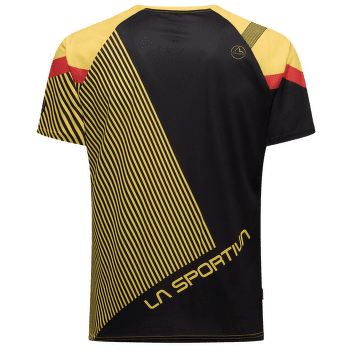 Tricou cu mânecă scurtă La Sportiva FLOW T-SHIRT Men Black/Yellow