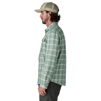 Cămașă cu mânecă lungă Patagonia Long-Sleeved Cotton in Conversion Lightweight Men Marine Layer: Blue Sage