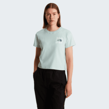 Tricou cu mânecă scurtă The North Face Sun Regular Short Sleeve Cutie Tee-Graphic Women G70 OPAL FROST