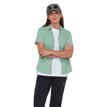 Cămașă cu mânecă scurtă Mammut AADA SHIRT WOMEN alpine calamint-mammut red