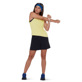 Maiou Mammut SELUN FL CAP SLEEVE TOP WOMEN nebla