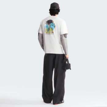 Tricou cu mânecă scurtă The North Face M 1966 Flora Relaxed Short Sleeve Tee-Graphic Men WHITE DUNE