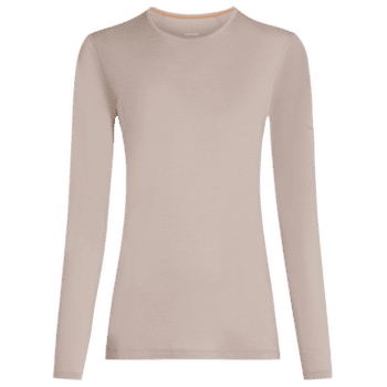 Tricou cu mânecă lungă Icebreaker Oasis LS Crewe Women (104375) PINK QUARTZ
