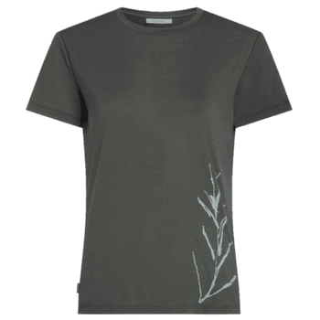 Tricou cu mânecă scurtă Icebreaker Merino Blend Core SS Tee Panax Women OBSIDIAN
