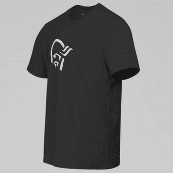 Tricou cu mânecă scurtă Norrona /29 cotton viking T-Shirt Men Caviar Black/Snowdrop