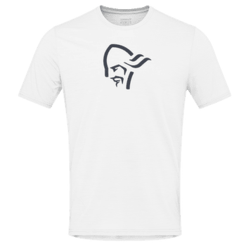 Tricou cu mânecă scurtă Norrona femund equaliser merino T-Shirt Men Snow White