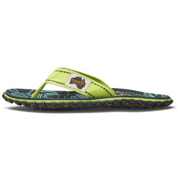 Şlapi Gumbies Gumbies Lime Hibiscus Lime Hibiscus