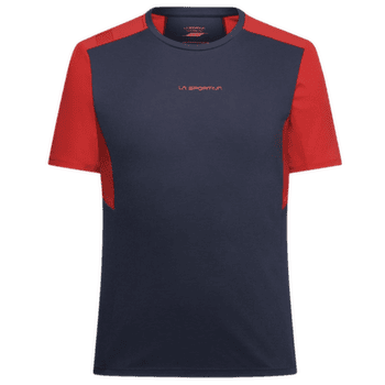 Tricou cu mânecă scurtă La Sportiva RIDGE T-SHIRT Men Night Sky/Mountain Red