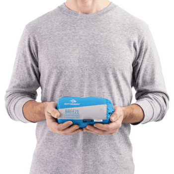 Inserție pentru sac de dormit Sea to Summit Breeze Lightweight Liner Cendre Blue