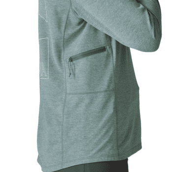 Tricou cu mânecă lungă Patagonia Cap Cool Sun Hoody Peak Visions Women Nouveau Green - Blue Sage X-Dye