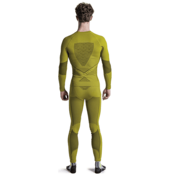 Tricou cu mânecă lungă X-Bionic Energy Accumulator 4.0 Shirt Round Neck Men Marine/Optical White