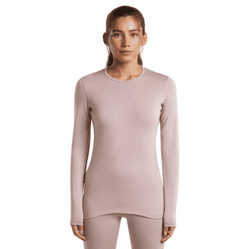 Tricou cu mânecă lungă Icebreaker Tech LS Crewe Women (104387) Black001
