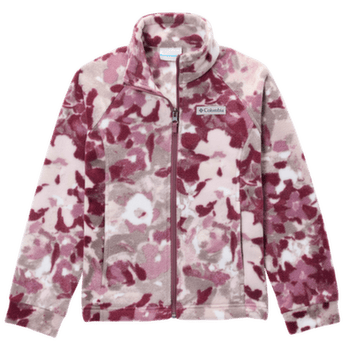 Jachetă Columbia Benton Springs II Printed Fleece Girls Antique Mauve Primroses 556