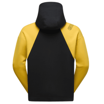 Hanorac La Sportiva PODIUM HOODY BIG LOGO Men Black/Yellow