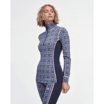 Tricou cu mânecă lungă Kari Traa Rose H/Z (622691) BURGUNDY RED