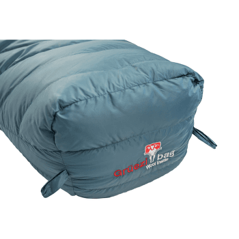 Sac de dormit Grüezi bag Biopod Down Hybrid Ice Cold Platin Grey