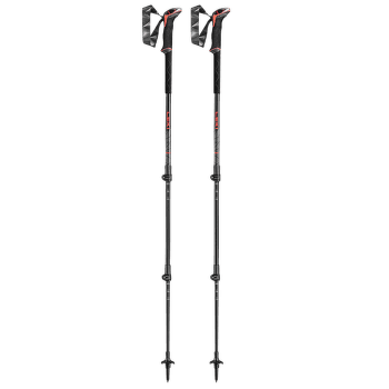 Gaură Leki Makalu bright red-black-dark anthracite