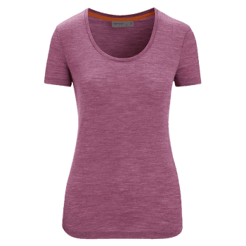 Tricou cu mânecă scurtă Icebreaker Sphere II SS Scoop Tee GO BERRY HTHR