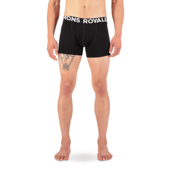 Boxeri Mons Royale Hold 'em Shorty Boxer Men Black