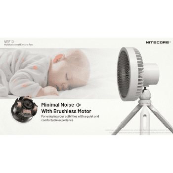 Ventilator Nitecore NEF10 Grey