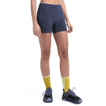 Boxeri Icebreaker Merino Seamless Active 4 inch Shorts Women GRAPHITE