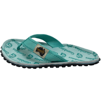 Şlapi Gumbies Gumbies Mint Multi Logo Mint Multi Logo