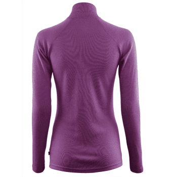 Tricou cu mânecă lungă Aclima WarmWool Mock Neck Shirt Women Sunset Purple