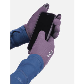 Mănuși Rab Power Stretch Contact Glove Women Berry