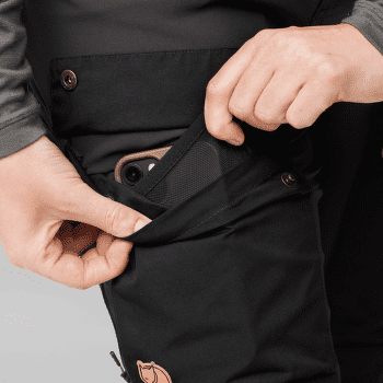 Pantaloni Fjällräven Keb Trousers Curved Women Black