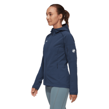 Jachetă Mammut Madris Light ML Hooded Jacket Women nebla