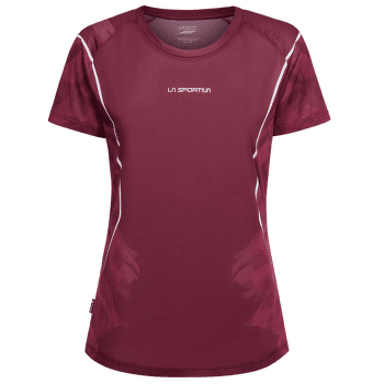Tricou cu mânecă scurtă La Sportiva PACER T-SHIRT Women Redwood/Chalk