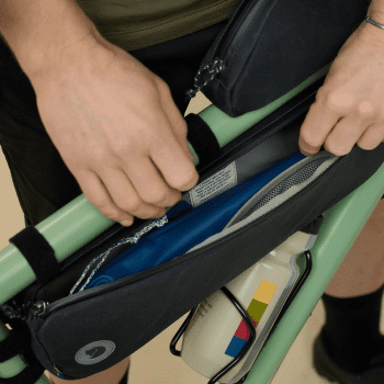 Satchel Fjällräven Hoja Frame Bag L Black