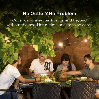 Lanterna BioLite Solar String 18’ Warm White