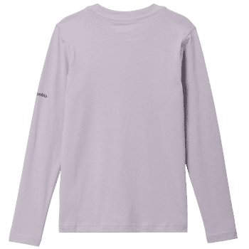 Tricou cu mânecă lungă Columbia Hazeldel Hill™ Long Sleeve Graphic Tee Girls Lavender Pearl, Barely Printed 551