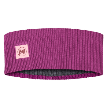 Bandă pentru cap Buff Crossknit Headband SOLID ORCHID