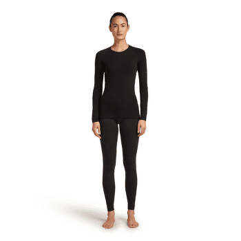 Colanți Icebreaker Merino Seamless Active 25 inch Tights Women BLACK
