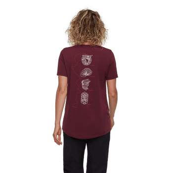 Tricou cu mânecă scurtă Mammut Mountain T-Shirt Eiger Women marine 5118